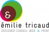Logo : EMILIE TRICAUD designer conseil