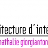 Logo : nathalie giorgiantonio architecte d'intérieur