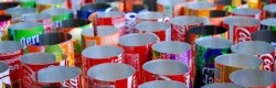 Matériaux utilisés pour la réalisation de la carrosserie (canettes de soda).