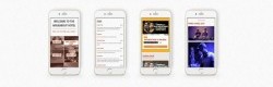 Le rendu du site du Walkabout Hotel sur différents supports.