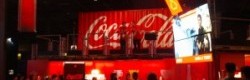 Stand Coca-Cola au salon Paris Games Week