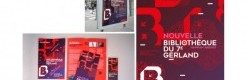Bibliothèque de Gerland, située à Lyon 7
Signalétique & design graphique