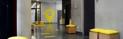 Scénographie et signalétique pour les Student Welcome Desk