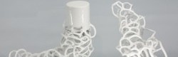 Objets éponges (2013)
Porcelaine et émail brillant
En partenariat avec l’Atelier 1280 degrés