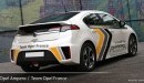 Identité visuelle Opel Ampera Rallye Monte-Carlo Energies Nouvelles